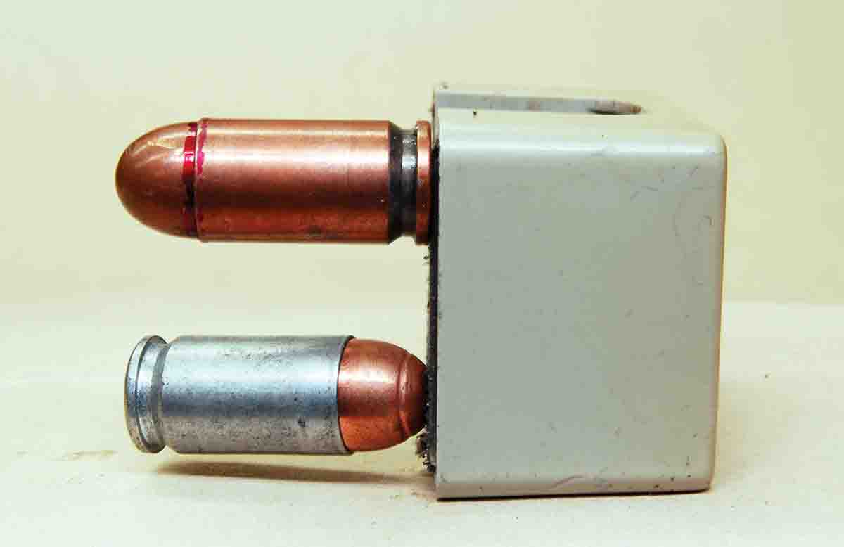 Makarov military rounds use both steel cases and steel jacketed bullets.